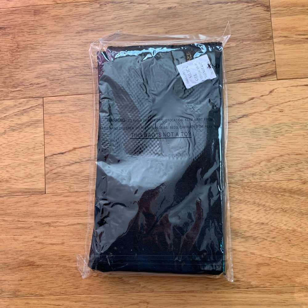 NWT black fleece leggings - Picture 6 of 6